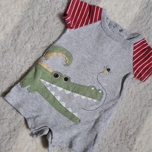 Mudpie onesie 0-6 month